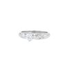 Chanel Matelassé solitaire ring in platinium and diamond (0,31 carat) - 00pp thumbnail