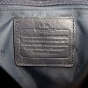 Bolso de mano Coach en cuero acolchado azul marino - Detail D4 thumbnail