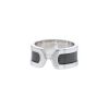 Cartier C De Cartier ring in white gold and ceramic - 00pp thumbnail