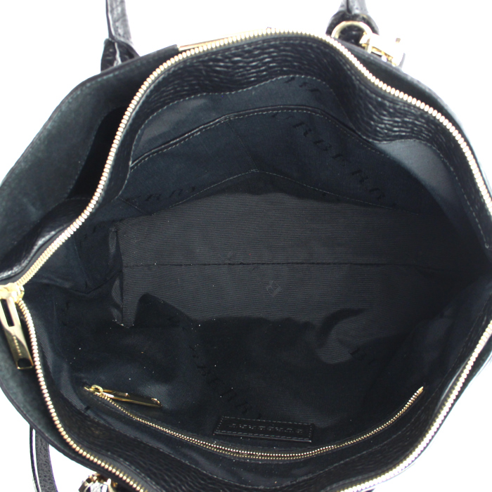 Borsa Burberry in pelle nera - Detail D3
