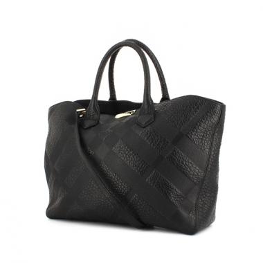 Borsa Burberry in pelle nera