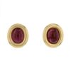 Poiray Indrani earrings in yellow gold and in tourmaline - 00pp thumbnail
