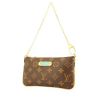 Louis Vuitton Milla pouch in monogram canvas and natural leather - 00pp thumbnail