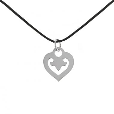 O.J. Perrin Légende large model pendant in white gold