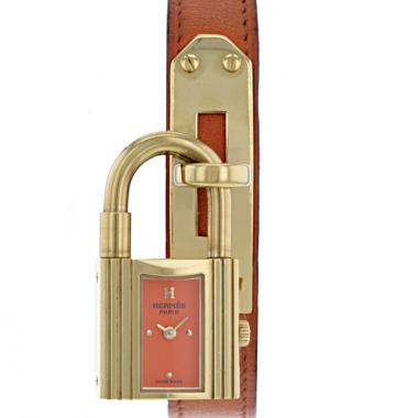 Orologio Hermes Kelly-Cadenas in oro placcato Circa  2000