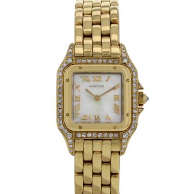 Cartier Panthère Joaillerie watch in yellow gold Circa  1990