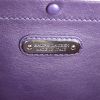 Ralph Lauren Ricky large model handbag in purple leather - Detail D5 thumbnail