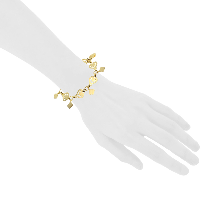 Bracciale O.J. Perrin Légende in oro giallo - Detail D1