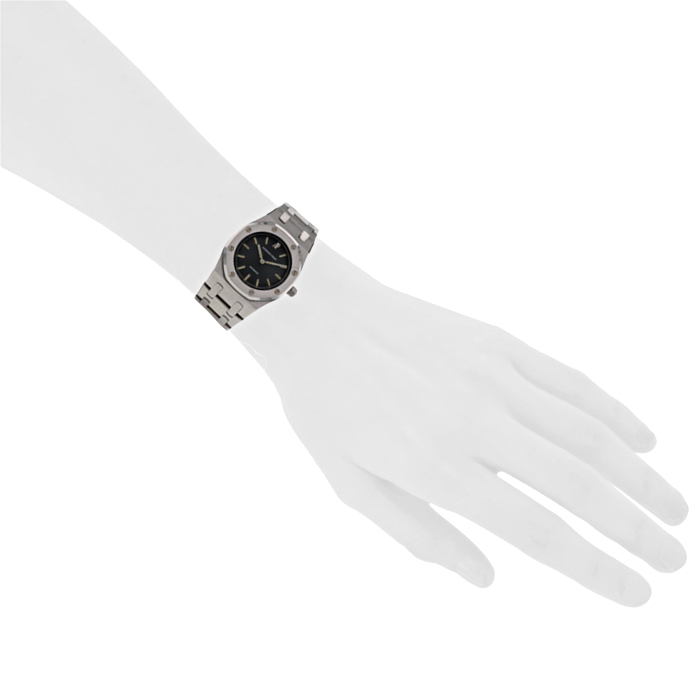 Montre Audemars Piguet Royal Oak en acier Vers  1990 - Detail D1