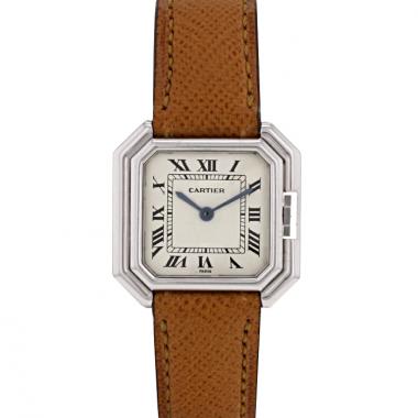 Montre Cartier Ceinture en or blanc Vers  1970