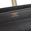 Hermes Sac à dépêches briefcase in black box leather - Detail D3 thumbnail