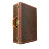 Louis Vuitton Alzer suitcase in monogram canvas and natural leather - 00pp thumbnail
