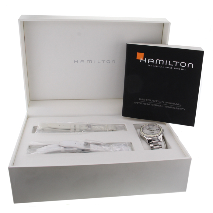 Hamilton Jazz Master Seaview watch in stainless steel Circa  2011 - Detail D2