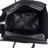 Bolso de mano Celine Luggage en cuero tricolor negro y verde agua y ante beige - Detail D2 thumbnail
