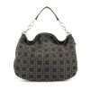 Dior Soft handbag in grey leather cannage - 360 thumbnail
