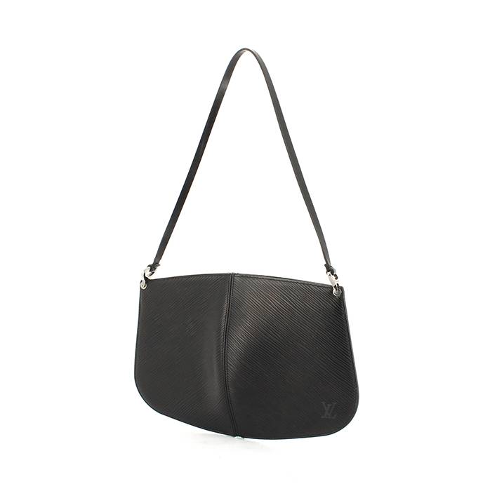 Louis Vuitton Vintage - Epi Demi Lune Pochette Bag - Black