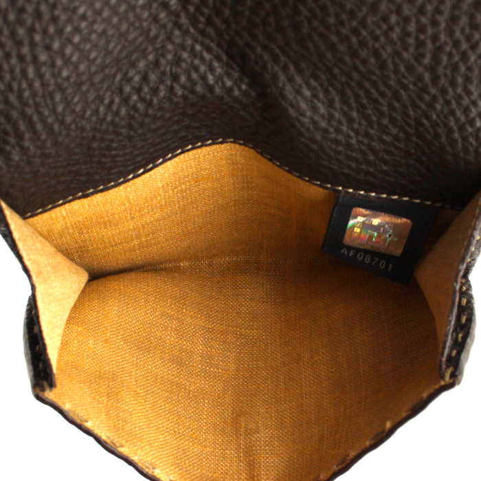 Portafogli Selleria in pelle marrone - Detail D3