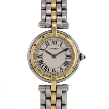 Montre Cartier Panthère Vendôme en or et acier Vers  1980