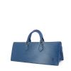 Bolso de mano Louis Vuitton Triangle en cuero Epi azul - 00pp thumbnail