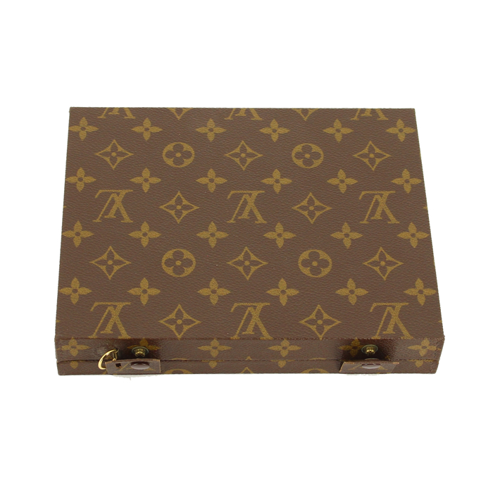 Caja de joyas Louis Vuitton en lona Monogram - Detail D2