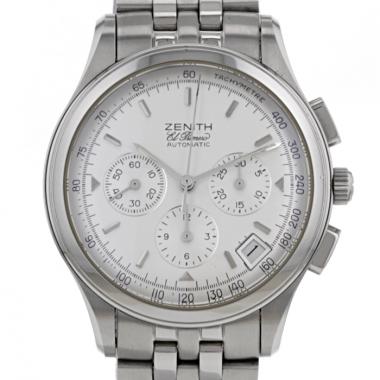 Montre Zenith El Primero Captain en acier Vers  2010