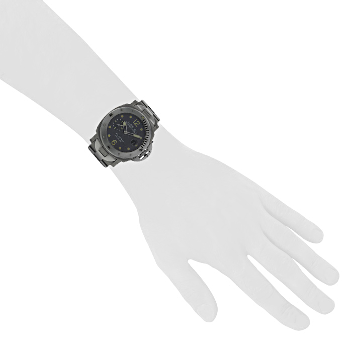 Panerai watch in titanium Ref : OP6566 PAM00170 Circa  2000 - Detail D1