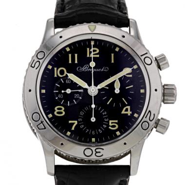 Orologio Breguet Type XX Aeronavale in acciaio Ref : 3800 Circa  2010