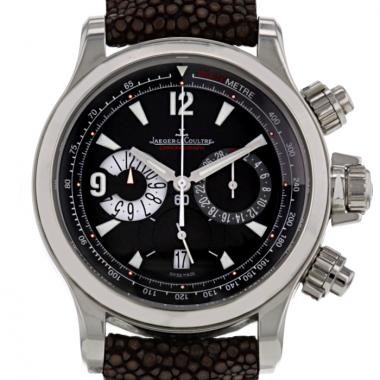 Orologio Jaeger Lecoultre Master Compressor in acciaio Ref : 146.8.25  Circa  2010