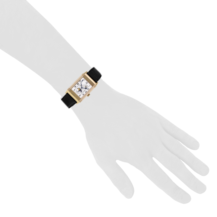 Jaeger Lecoultre watch in pink gold Ref : 270.2.63 Circa  2010 - Detail D1