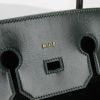 Hermes Haut à Courroies handbag in green box leather - Detail D3 thumbnail