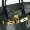 Hermes Haut à Courroies handbag in green box leather - Detail D4 thumbnail