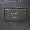 Fendi handbag in black, pink and taupe tricolor leather - Detail D5 thumbnail