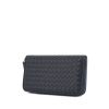 Bottega Veneta wallet in blue braided leather - 00pp thumbnail