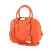 Burberry Orchad handbag in orange leather - 00pp thumbnail