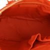 Burberry Orchad handbag in orange leather - Detail D3 thumbnail