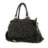 Louis Vuitton handbag in monogram denim canvas and black leather - 00pp thumbnail