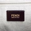 Fendi shopping bag in black and brown canvas - Detail D3 thumbnail