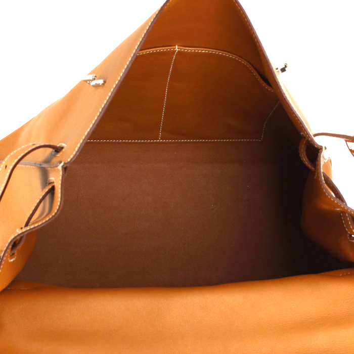 Hermes Kelly - Belt handbag in brown leather - Detail D3