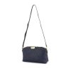 Burberry handbag in blue leather - 00pp thumbnail