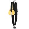 Burberry Orchad handbag in yellow leather - Detail D1 thumbnail