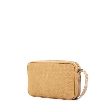 Vanity Salvatore Ferragamo en cuero Monogram beige