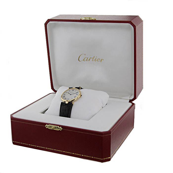 Reloj Cartier Vintage de oro amarillo Circa  1980