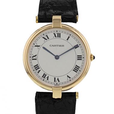 Montre Cartier Vintage en or jaune Vers  1980