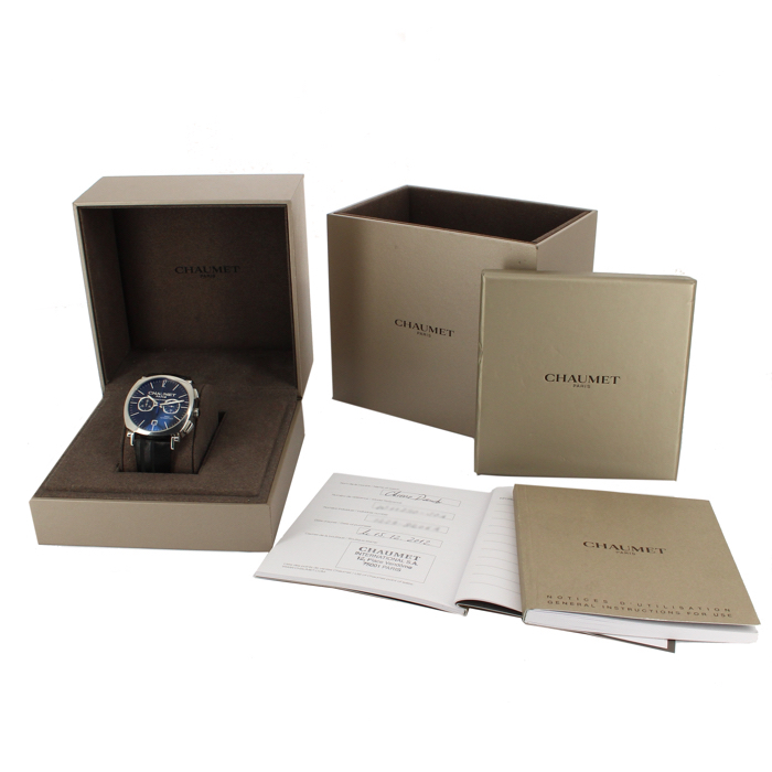 Chaumet Dandy watch in stainless steel Ref:  W11290-30A Circa  2012