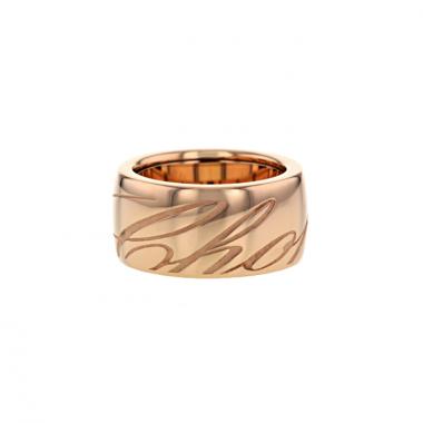 Anello Chopard Chopardissimo modello medio in oro rosa