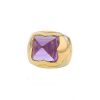 Bulgari ring in yellow gold and white gold and in amethyst - 00pp thumbnail