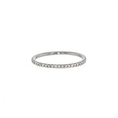 Messika Gatsby ring in white gold and diamonds