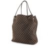 Gucci shopping bag in brown monogram canvas - 00pp thumbnail