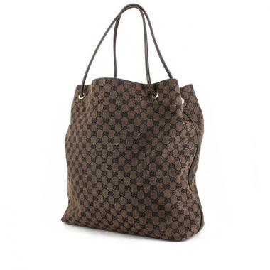 Bolso Cabás Gucci en lona Monogram marrón