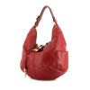 Chloé Paddington handbag in red grained leather - 00pp thumbnail
